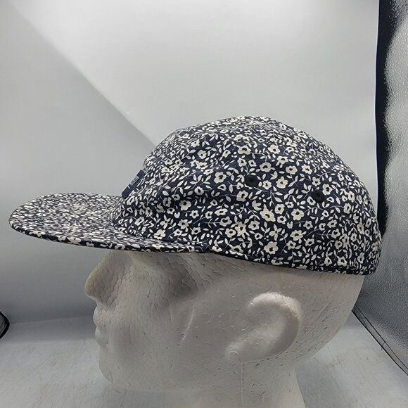 H&M The Freshest Since Forever Floral Hat Cap White Blue Causal Outdoors - Picture 2 of 9